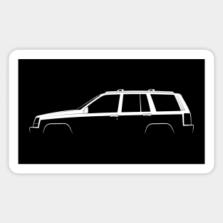 Jeep Grand Cherokee (ZJ) Silhouette Sticker